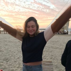 color block long sleeve